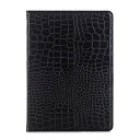 iPad第六世代、第五世代(2018年/2017年)9.7インチケース,iPad Air初代、Air第二世代インチ,ワニ人工皮革,智能的スリープ機能付きカバー,...