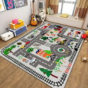 子供ゲームパッド 遊びマット 道路交通 カーペット プレイマット 線路 おもちゃ 子供部屋 ベット用 吸水 防臭 防カビ 床暖房対応 ベビー 凹凸加工 寝室 ゲ...