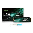 FN955 M.2 SSD 1TB 2280 PCIe Gen4x4 最大7350MB/s 3D NAND TLCフラッシュ NVME SSD SLCキャッシュ...