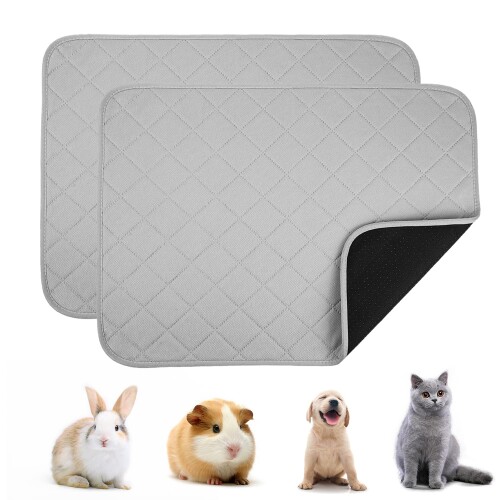 ペットシーツ 洗えるおしっこマット 小型犬 中型犬 猫 モルモット うさぎ 小動物用ペットマット 吸水性..