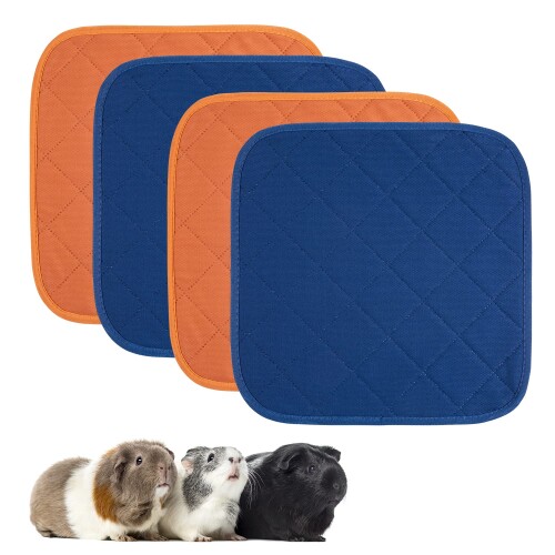 ペットシーツ 洗えるおしっこマット4枚セット（30*30cm） 犬 猫 モルモット うさぎ 小動物用ペットマッ..