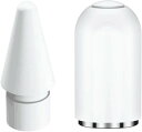 MACLE 対応Apple Pencil 交換 ペン先 アップルペンシル キャップ 第1世代 対応iPadペンシル ペン先 第1 2世代/USB-C用 タッチペ...