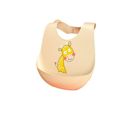 (KABA) カワイイ 食事用エプロン ベビービブ よだれかけ 赤ちゃん お食事 サイズ自由調整 シリコン ソ..