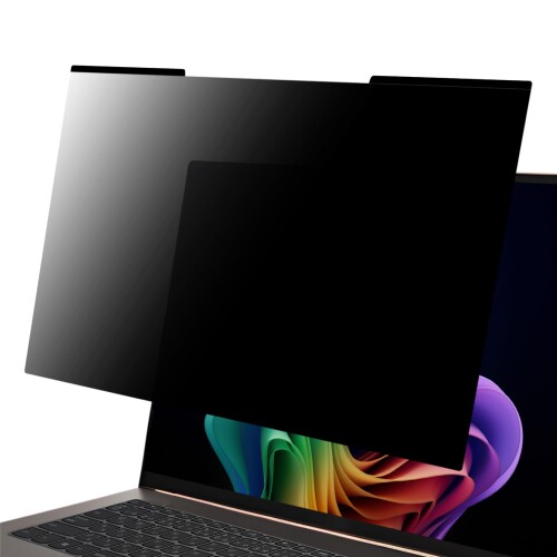 LOE(ロエ) 薄型 マグネット式 覗き見防止フィルター 15.6インチ 16:9 プライバシーフィルター ブルーラ..