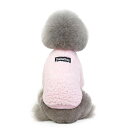 AmzBarley 犬服 秋冬 シャツ 長袖 前開き ボタン型 ふわふわ 暖かい 防寒 保温 厚手 あたたかい 可愛い ドッグウェア 小型犬 中型犬 犬 服 秋...