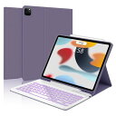 iPad Air 13インチ キーボード ケース (M3 2025/M2 2024) 7色バックライト付き iPad Pro 12.9 キーボード ケース 第6...
