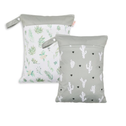 Olesew 防水ポーチ おむつポーチ 30*40cm 防水バッグ 保育園 幼稚園 防水 洗濯機OK 大容量 オムツ 着替..