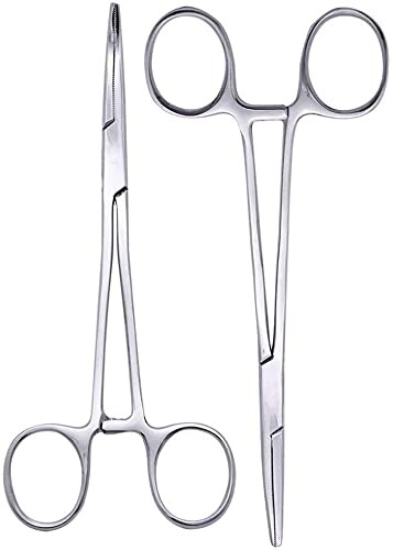 ENN LLC 鉗子 かんし ステンレス 2点セット ペット 犬猫 耳掃除 トリミング 釣り カッピング