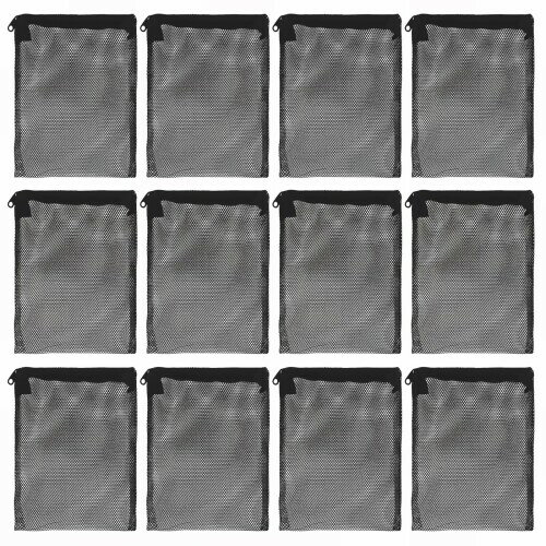 KDSSYFT フィルターバッグ 12枚入り メッシュ 袋 濾過ネット フィルターネット ジッパー付き 再利用可..