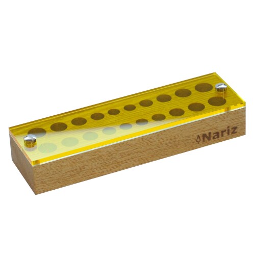 ナリズ(Nariz) 乳歯ケース 日付記入用アクリル板付き パイン