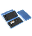 Seaocloud 4スロット M.2 NVME 2280 SSD 収納ケース 4 枚 M.2 2280 SSD 収納可能 耐衝撃 防塵 防湿