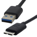 オーディオファン microUSBケーブル USB3.0 SAMSUNG GalaxyNote3 SC-01F(DOCOMO)/SCL22(au)対応 microUSB3.0 (オス) - USB-A 3.0 (オス) ブラック 約1.0m
