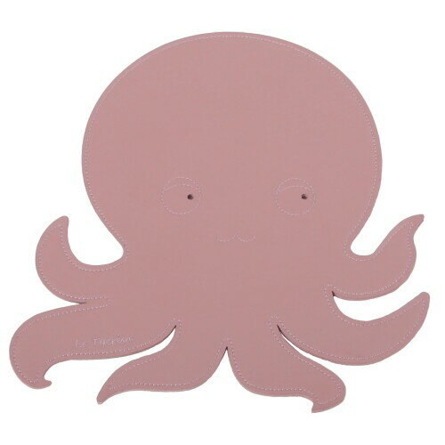 (Rose Halcyon)マウスパッド PUレザー 可愛い 防水 滑り止め 耐久性が良い オフィス ギフト袋付き タコ..