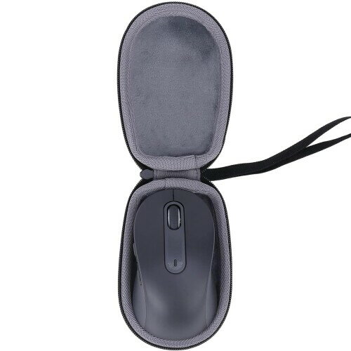 co2CREA 収納ケース 互換品 ロジクール Signature M750MGR / M650MGR ワイヤレスマウス(ブラック)