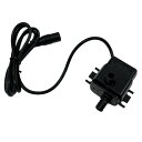 SHYSKY 12VDC Mini ブラシレスウォーターポンプ DC30A-1230 4.8W 240LPH リフト 3m 低騒音安定した連続循環、マイクロ冷却、庭、水族館システム用