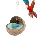 ユニークな小さな入れ子の巣、ココナッツの鳥の巣、オカメインコインコの高品質