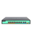 LINOVISION 8 ポート フル ギガビット PoE++ スイッチ、4 つの BT 90W ポート、4 つの 30W ポート、2 つの GE および 1 つのギガビット SFP アップリンク、IEEE 802.3 af/at/bt、合計電力バジェット 120W、
