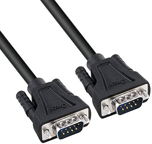DTECH RS232C シリアル ケーブル 3m クロスケーブル ヌルモデムケーブル D-Sub9ピン オス - D-Sub9ピン オス DB9 Null Modem Cable DTECH RS232C シリアル ケーブル 3m クロスケーブル ヌルモデムケーブル D-Sub9ピン オス - D-Sub9ピン オス DB9 Null Modem Cable