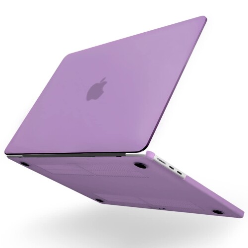 MS factory MacBook Air ケース 13インチ M4 M3 M2 用 カバー 2025 2024 2022 マックブックエアー 13 ハードケース A3240 A3113 A2681 13.6インチ (マット加工) パープル 紫 RMC series RMC-MBA13r22-MPP