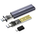 M.2 NVME SATA SSD ケース,Anyoyo USB 3....(2)
