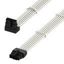 LINKUP - AVA Left Angle 600W PCIE 5.0 16Pin (12+4) High Current Power Cable | 成形...