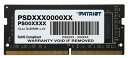 PATRIOT パトリオットメモリ ノートパソコン用メモリ SODIMM DDR4 3200MHz PC4-25600 32GB CL22 PSD432G32002S