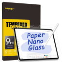 Adeway iPad Pro 11インチ用 保護フイルム(2024年、M4、第7世代)、(強化ガラス & 紙のような質感) ? ノート取り、描画、スケッチに最適、反射防止、簡単取り付け、2枚入り