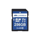 LinkMore SDカード 256GB メモリーカード 4K動画対応 / フルHD撮影/デジタルカメラ/一眼レフ / V30 / Class10 / UHS-...