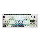OUSEITECH R66メカニカルキーボード ホットスワップ キーボード テンキーレス ゲーミングキーボード ガスケット構造 スマートディスプレイ付きRGBバックライトノブ 66キー Android/OS/Mac/Windows(2)