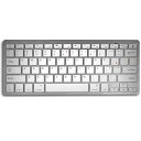 HIDISC 薄型ワイヤレス英語キーボート Bluetooth3.0 Windows/Android/iOS対応 HD-K263BSV