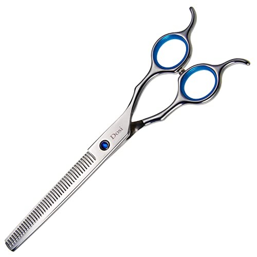 Dosi スキバサミ 42目 トリミングシザー ペット用 ハサミ すきばさみ 犬美容用ハサミ 仕上げ セニング..