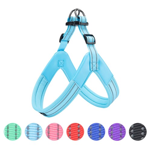 EXCELLENT ELITE SPANKER ハーネス 犬 反射ナイロン製 中小型大型犬着脱簡単 引っ張り防止ハーネス ペ..