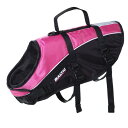 BALTIC (バルティック) PET AID MASCOT ペット用ライフジャケット マスコット #0432 (Pink/black, M:8~15kg)0432-000-2