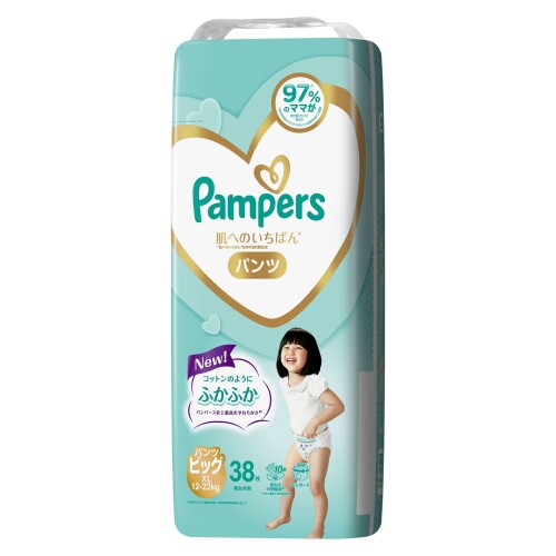 パンパース オムツ 肌へのいちばん (12~22kg) 38枚 パンパース オムツ 肌へのいちばん (12~22kg) 38枚