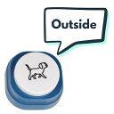 Dog and Cat Communication Training Buttons | MyDogTalks (マット付き2パック)