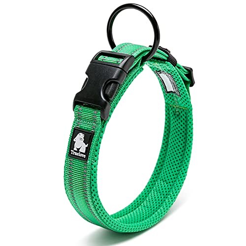 J&C Paradise 定番 犬首輪 日本正規店 犬用首輪 軽い 3M反射 メッシュ おしゃれ 人気 痛くない ソフト..