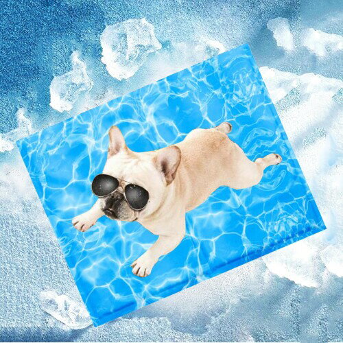 ペット ひんやりマット 犬猫用 耐噛み 冷感拔群 ジェルマット 汚れにくい素材 クールシーツ 冷却マット..