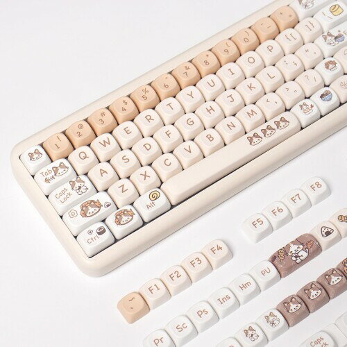 SUEHIODHY 144 キー アニメ 猫 MOA プロファイル キーキャップ PBT キーキャップ セット 7U スペースバー付き Gateron Kailh Cherry MX Switch メカニカル ゲーミング キーボード (キャットフィッシュ) 対 SUEHIODHY 144 キー アニメ 猫 MOA プロファイル キーキャップ PBT キーキャップ セット 7U スペースバー付き Gateron Kailh Cherry MX Switch メカニカル ゲーミング キーボード (キャットフィッシュ) 対