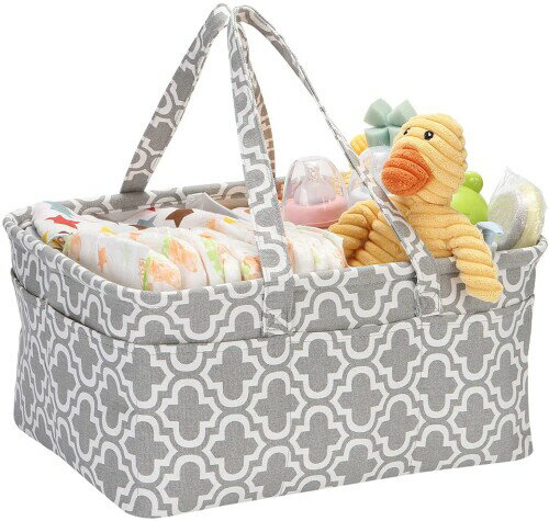 ITITUUおむつバッグ 育児グッズ おもちゃ入れ収納 収納ケース カゴ 出産祝い バッグ ボックス 出産準備 車載旅行用収納 プレゼント