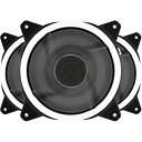 Novonest 120mmPCケースファン 白いLEDリング搭載 静...(2)