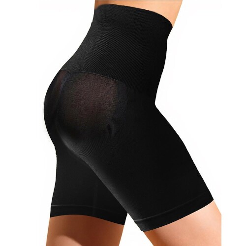 (VIBRIPRIYA) ハイウエストガードルパンツ 下着 伸縮素材 腹部 太ももタイツ ヒップリフト タイツ 補正..