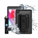 (ARMOR-X) iPad mini (5th)用ケース IP68 Waterproof Case with Hand Strap ブラック MXS-IPAD...