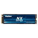 KingSpec NX SSD 512GB M.2 NVMe 2280 PCIe Gen 3.0 x 4 最大読込速度:3400 MB/秒 3D NAND内蔵SSD ノートパソコン/デスクトップに対応