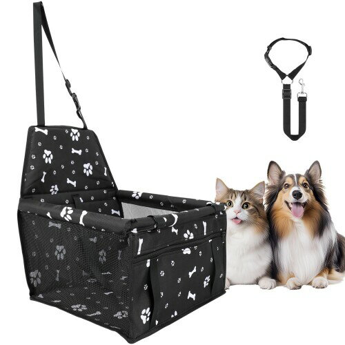 ペット用ドライブボックス 犬 車 シート ドライブシート 助手席 後部座席 防水 通気 耐摩 折り畳み可能..