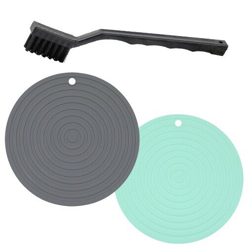 ペット食事マット 猫犬用 ペットボウル用の防水滑り止めシリコンボウルパッド トイレトレーマット犬猫用ペット用給餌マットシリコン製滑り止め防水