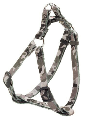 ペティオ (Petio) ARFashion 迷彩ハーネス グレー ミニ犬用 XS サイズ