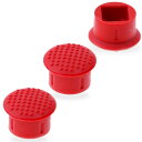3個入 レッド 高さ5.0mm ThinkPad Low Profile TrackPoint キャップ (ソフト・ドーム) Lenovo ThinkPad X...