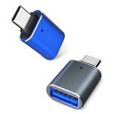 iDiskk USB Type C 変換アダプター 2個セット USB C 3.2 USB-A 変換アダプタ 高速データ転送 OTG対応 iPhone16/15/ MacBook/iPad など その他 USB-C 端末用