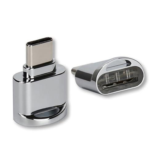 NFHK USB 2.0 Type C USB-C - Micro SD SDXC TFカードリーダーアダプター 2個 MacBook 携帯電話用