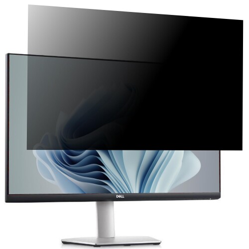 LOE(ロエ) 汎用 27インチ 16:9 PCモニター用 覗き見防止フィルム プライバシーフィルター 光沢/非光沢 両面 PC 画面 反射防止 パソコン のぞき見防止 覗き見防止 Dell U2720QM 対応 (597x336mm) 1枚